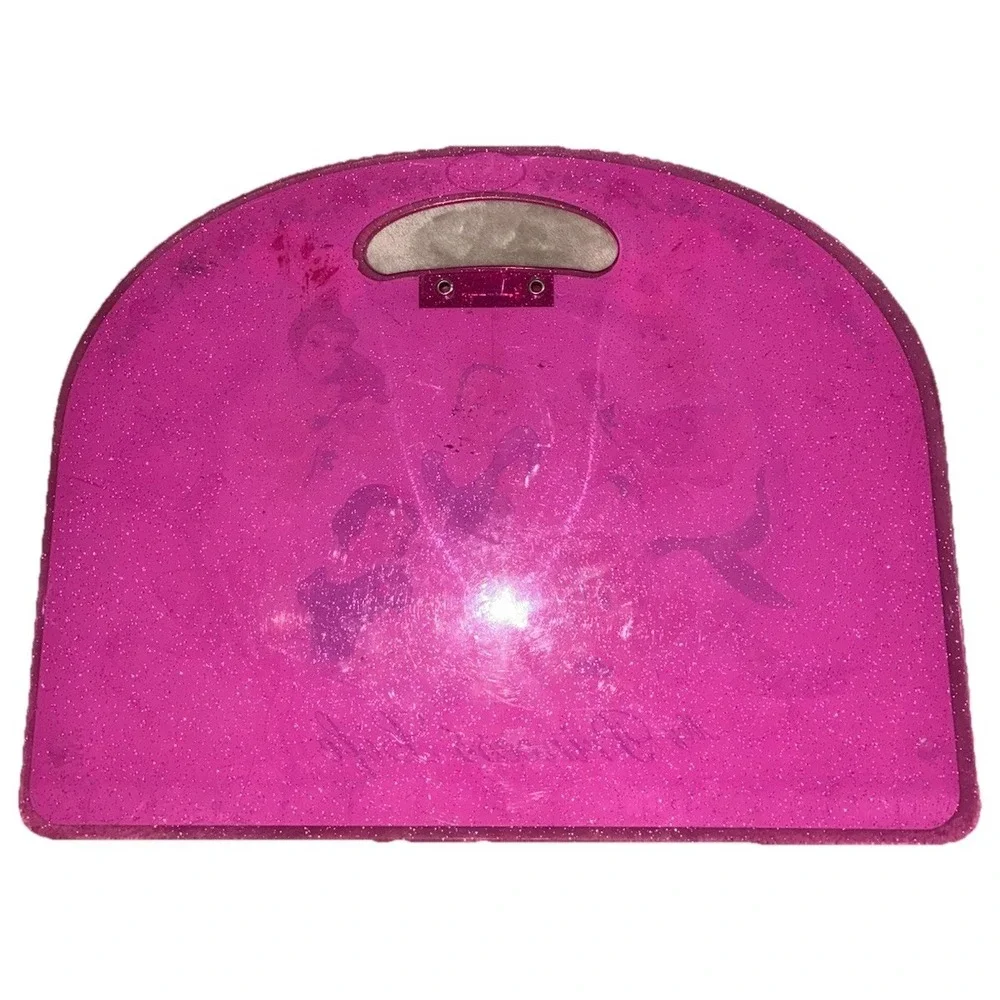 Disney Princesses Clipboard Pink Flowers 12x10
